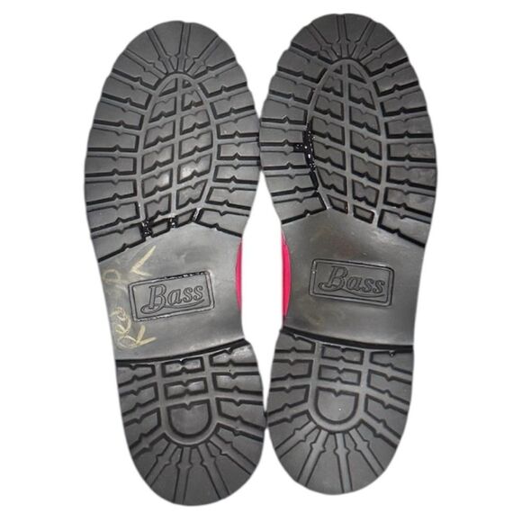 G.H. Bass Whitney Candy Lug Sole Weejun Penny Loafers Bright Pink Ombre Sz 5.5 - Picture 12 of 13